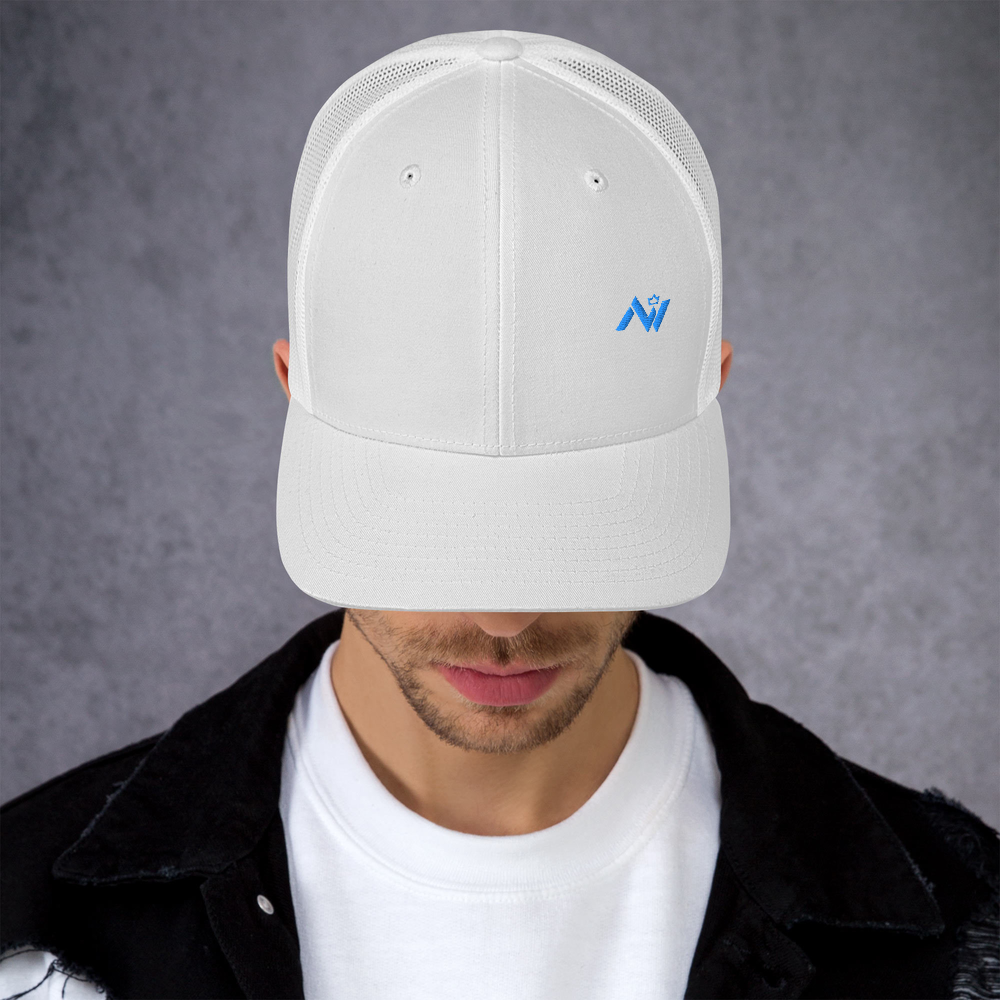 Casquette blanche/bleue - AW édition