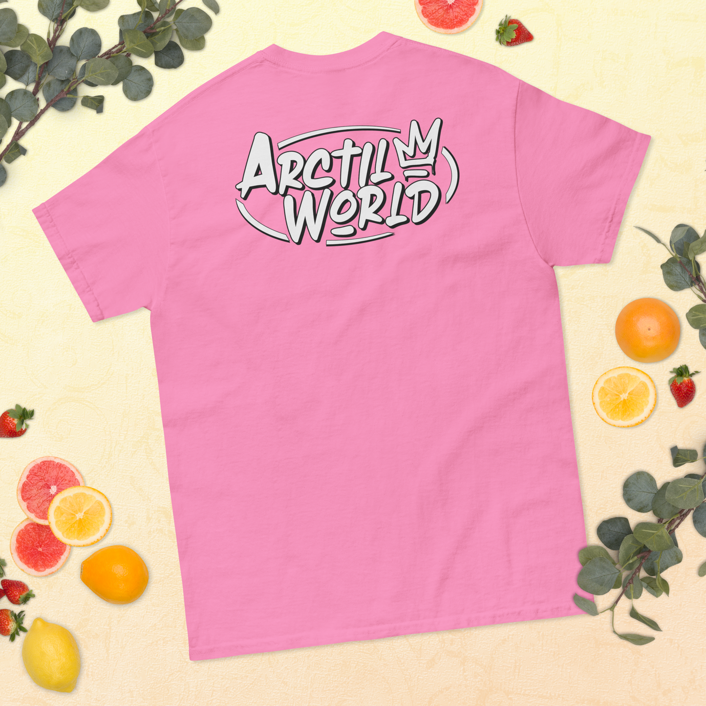 T-Shirt rose - Grafit édition