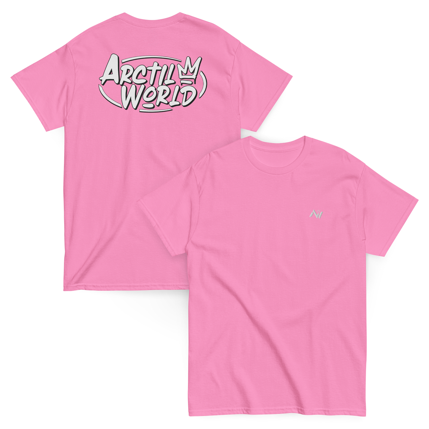 T-Shirt rose - Grafit édition