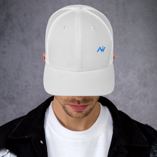 Casquette blanche/bleue - AW édition